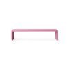 Slatted bench hot pink, 160x27cm