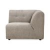 Vint couch: element right, sneak, beige