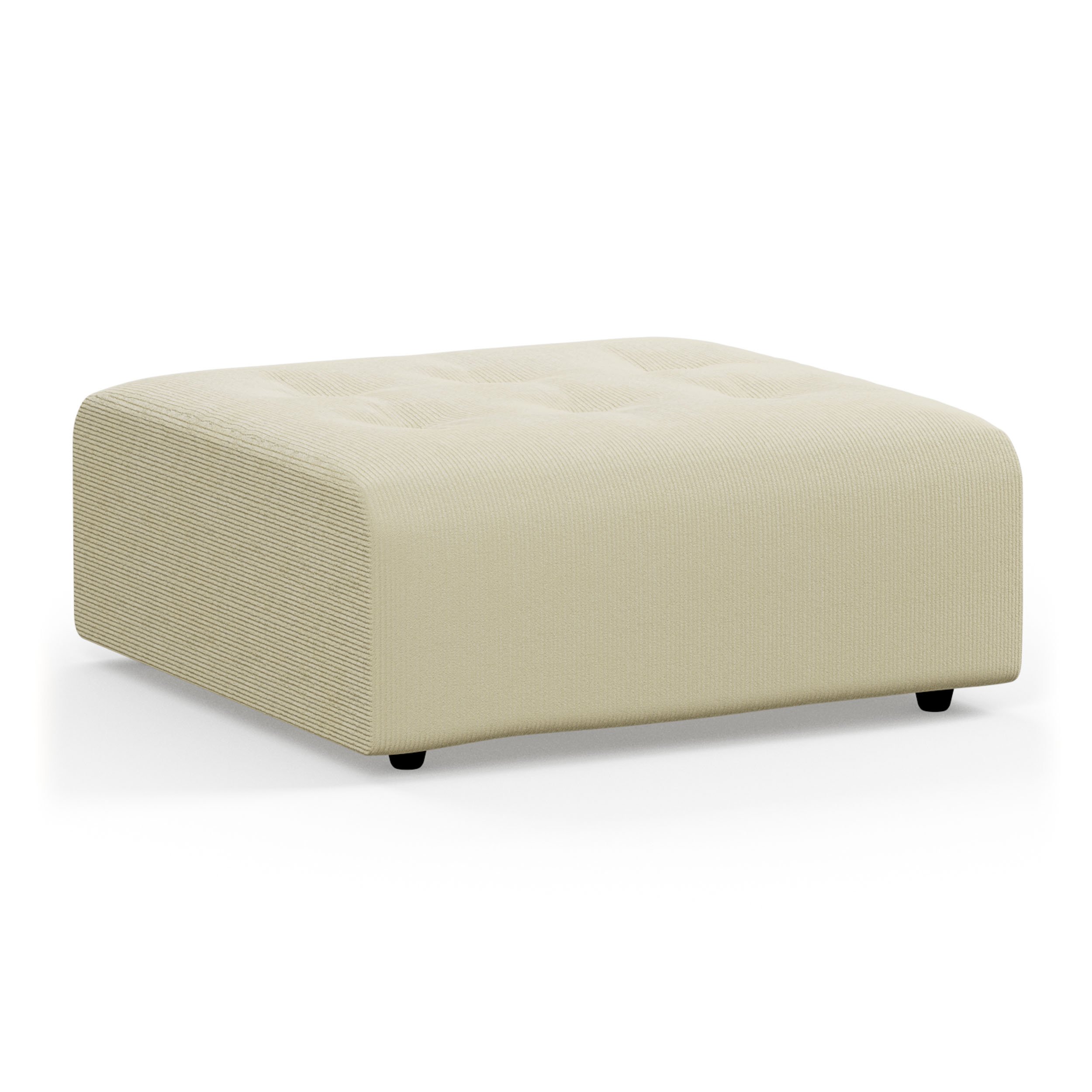Vint couch: element hocker, corduroy rib, hay - Image 2