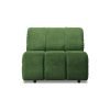 Wave couch: element middle, royal velvet green