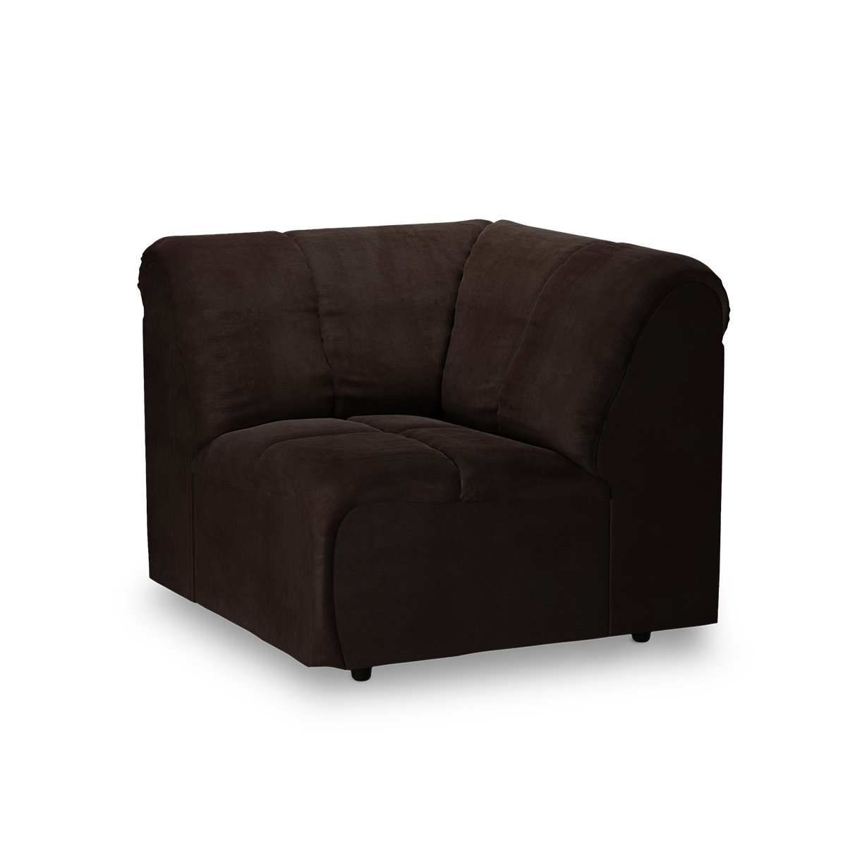 Wave couch: element corner, royal velvet espresso - Image 2