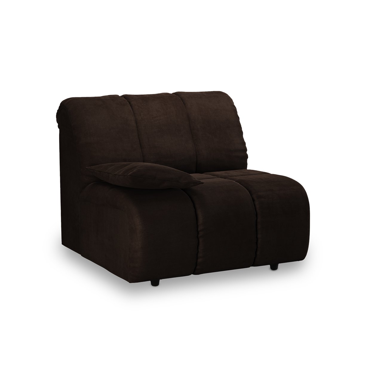 Wave couch: element left low arm, royal velvet espresso - Image 2