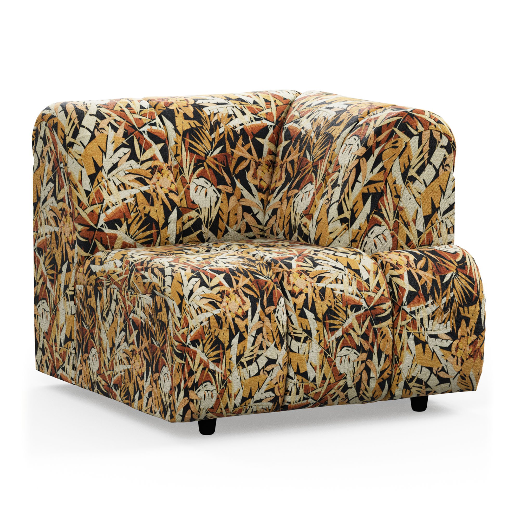 Wave couch: element right high arm, printed hollywood - Image 2