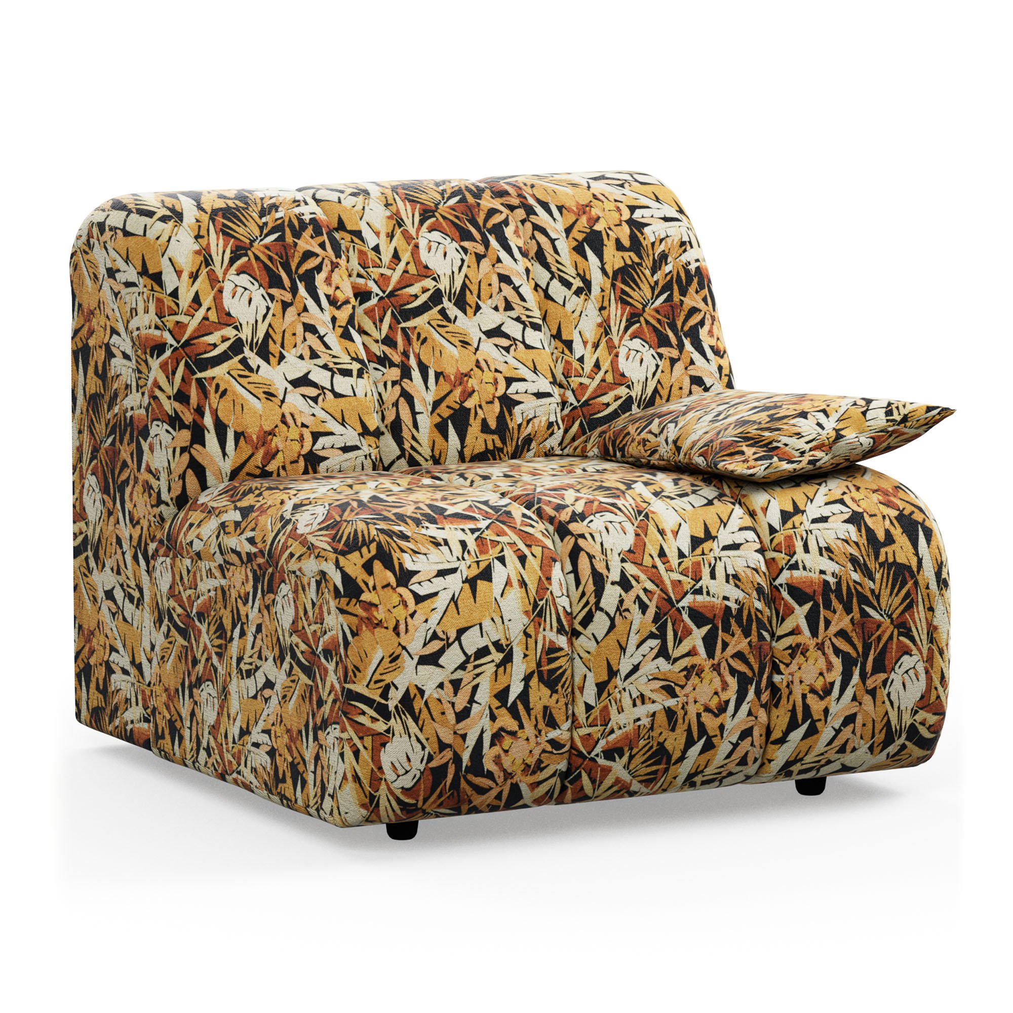 Wave couch: element right low arm, printed hollywood - Image 2