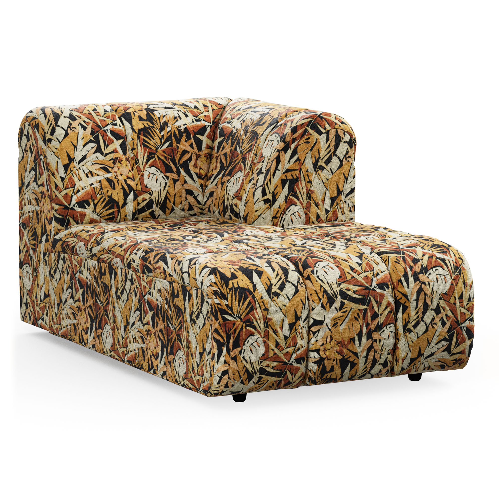 Wave couch: element right divan, printed hollywood - Image 2