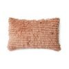 Fluffy cushion blush (65x40cm)