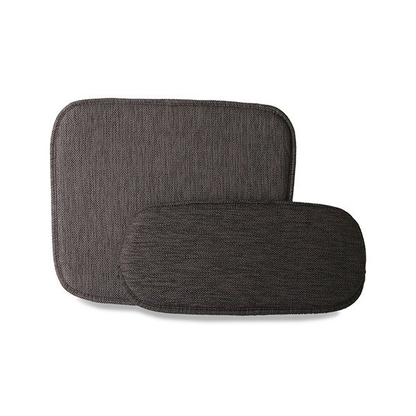 Wire bar stool comfort kit dark grey
