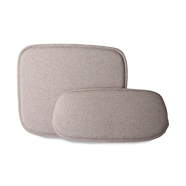 Wire bar stool comfort kit pebble