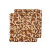 Cotton napkins mediterranean tangerine (set of 2)