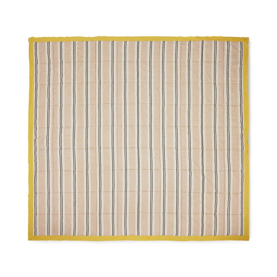Striped bedspread deluxe (240x260cm)