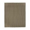Vida striped bedspread sand/cream (230x275cm)