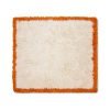 Fluffy square rug 'retro summers' (250x250)