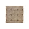 Rustic jute rug (200x200cm)