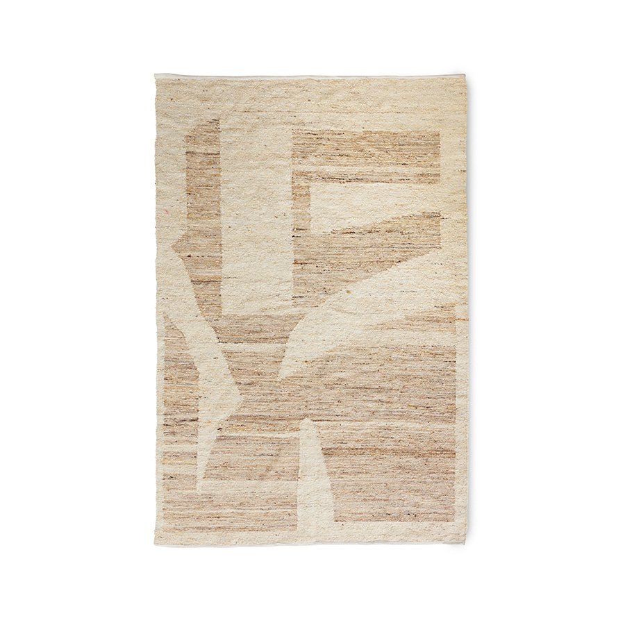 Woolen rug contour (180x280cm)