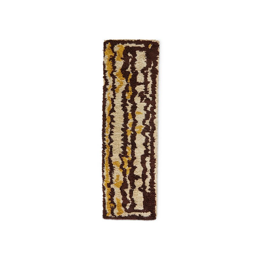 Woolen runner rave (70x250cm)