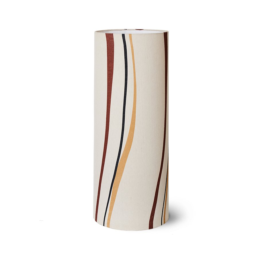 Cylinder lamp shade swirl (33x33cm)