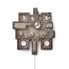 Ceramic relief wall lamp