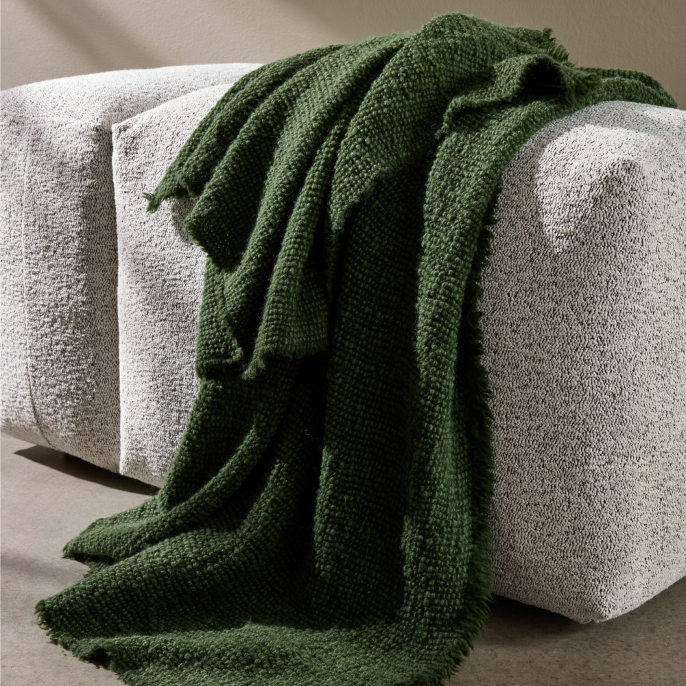 blanket - wooly - woodland - 180cm x 130cm