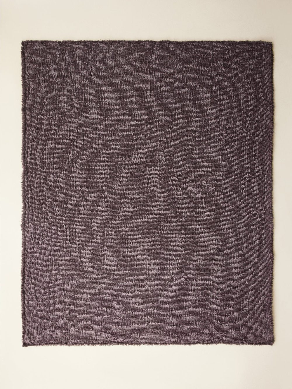 blanket - wooly - plum - 180cm x 130cm