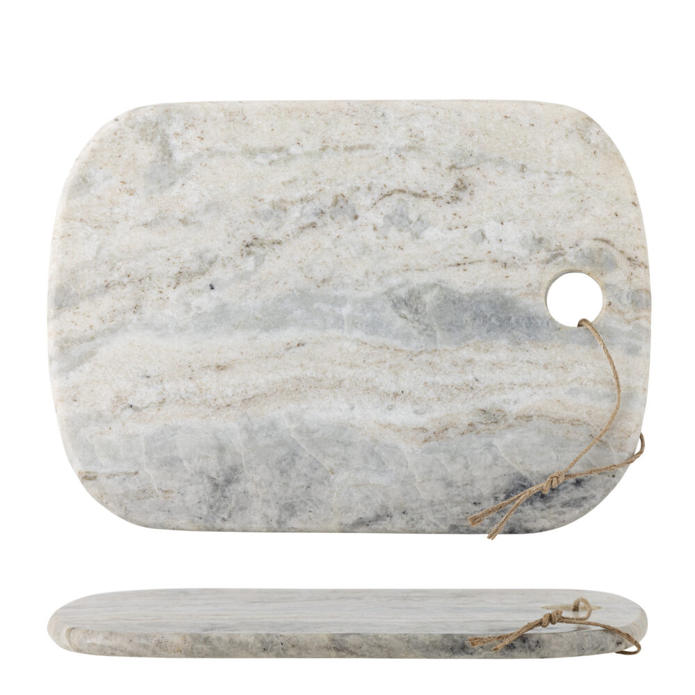 Sibelle Cutting Board, Nature, Marble