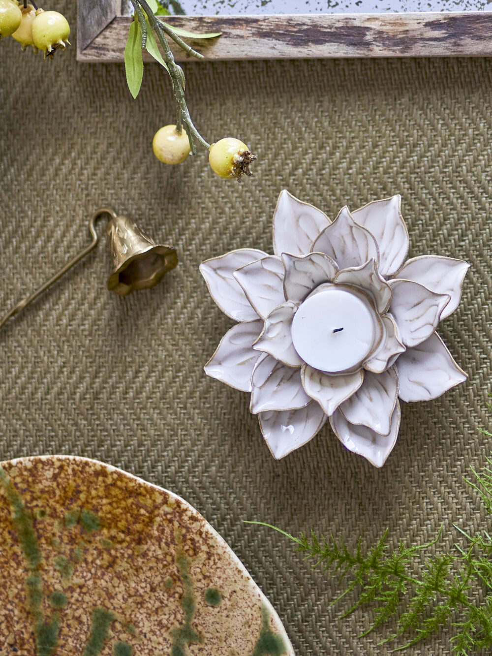 Eira Votive, Nature, Stoneware - Image 6