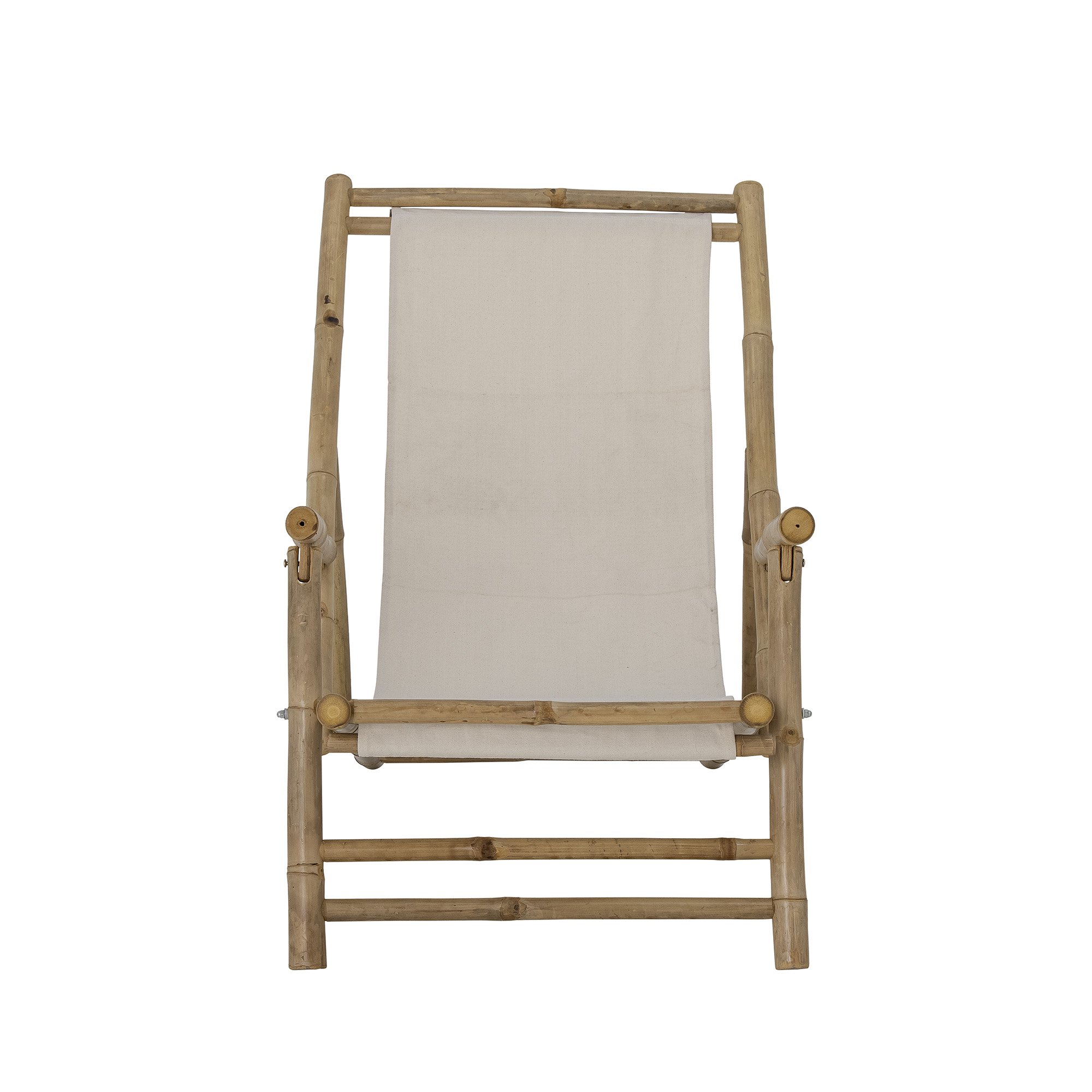 Korfu Deck Chair, Nature, Bamboo - Image 2
