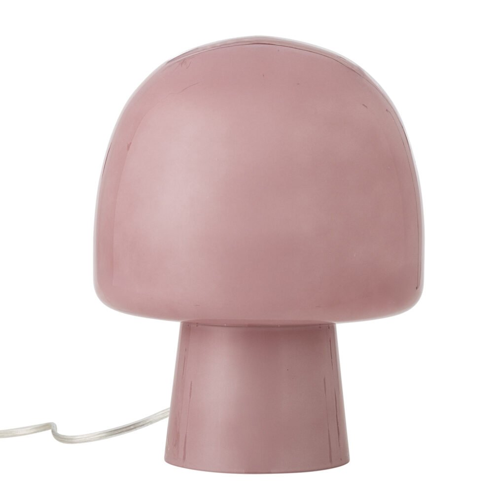 Paddy Table lamp, Rose, Glass