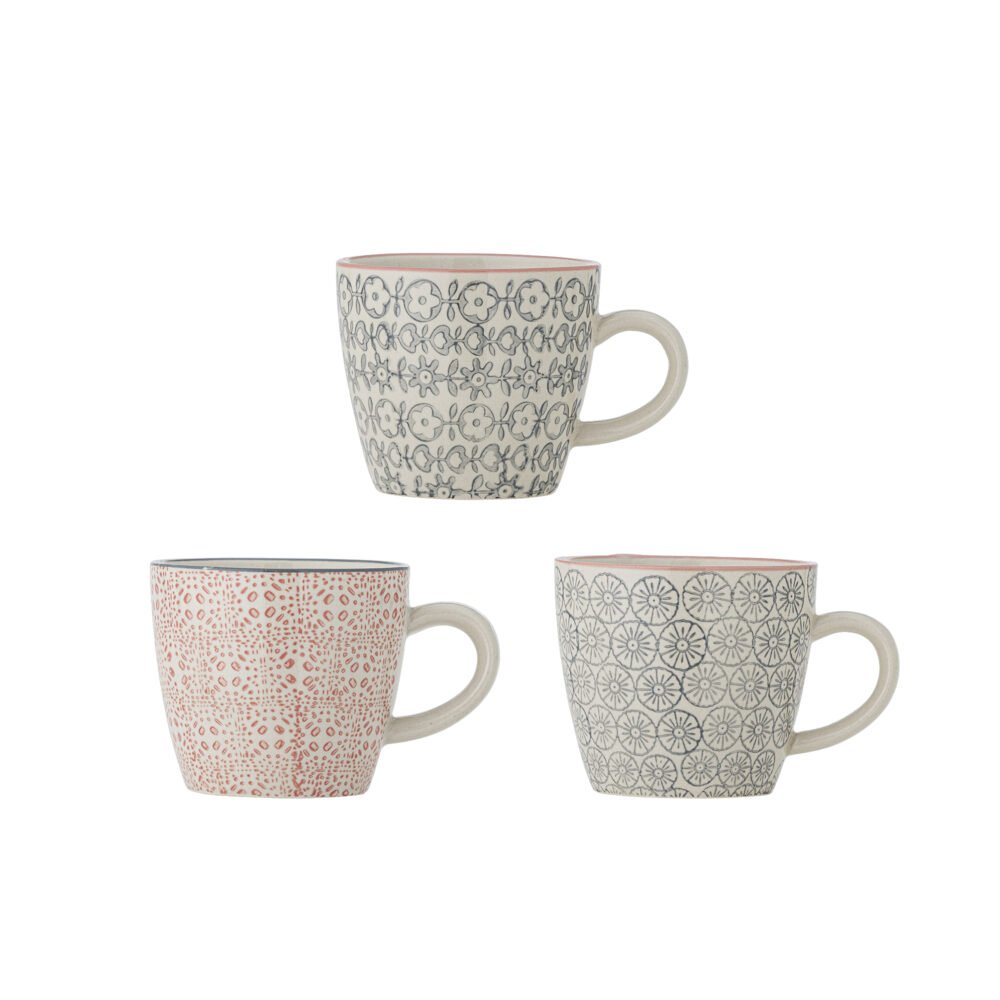Cécile Cup, Rose, Stoneware