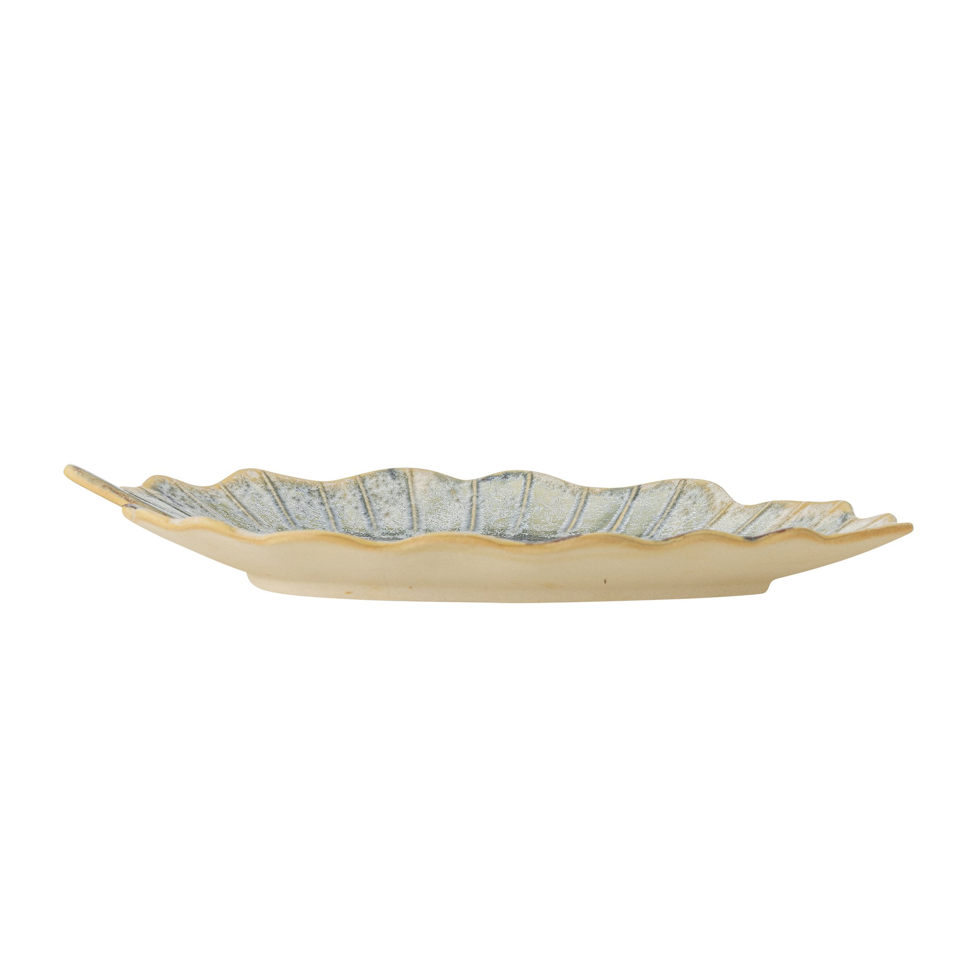 Dorreen Serving Plate, Blue, Stoneware - Image 3