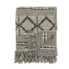 Gutte Throw, Green, Recycled Cotton
