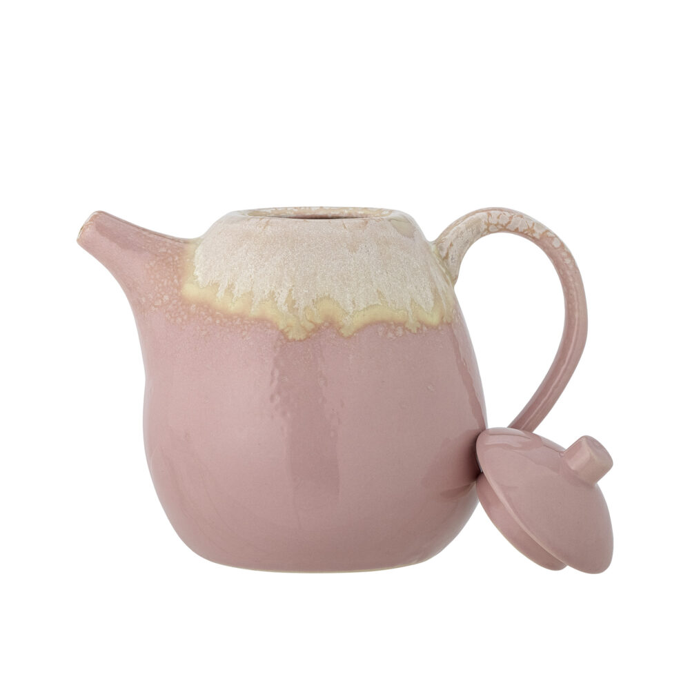 Louisa Teapot, Rose, Stoneware - Image 4