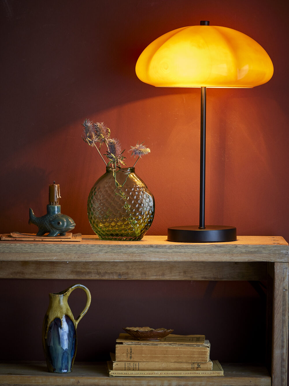 Kinoko Table lamp, Yellow, Metal - Image 5
