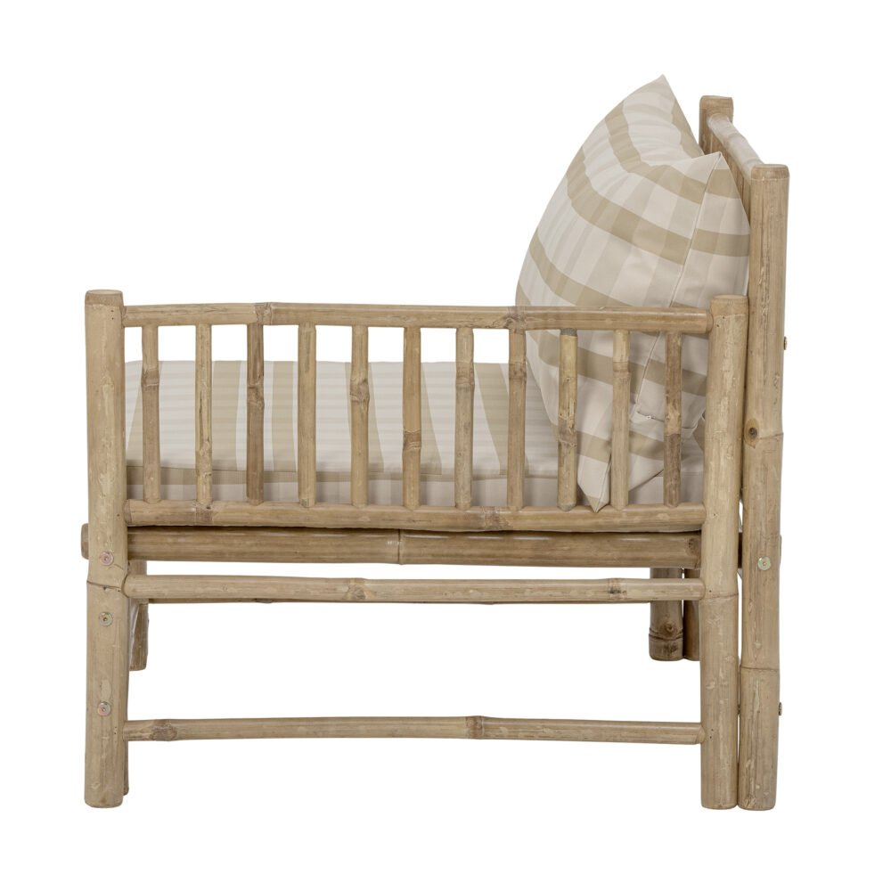 Korfu Module Sofa Right Corner, Nature, Bamboo - Image 4