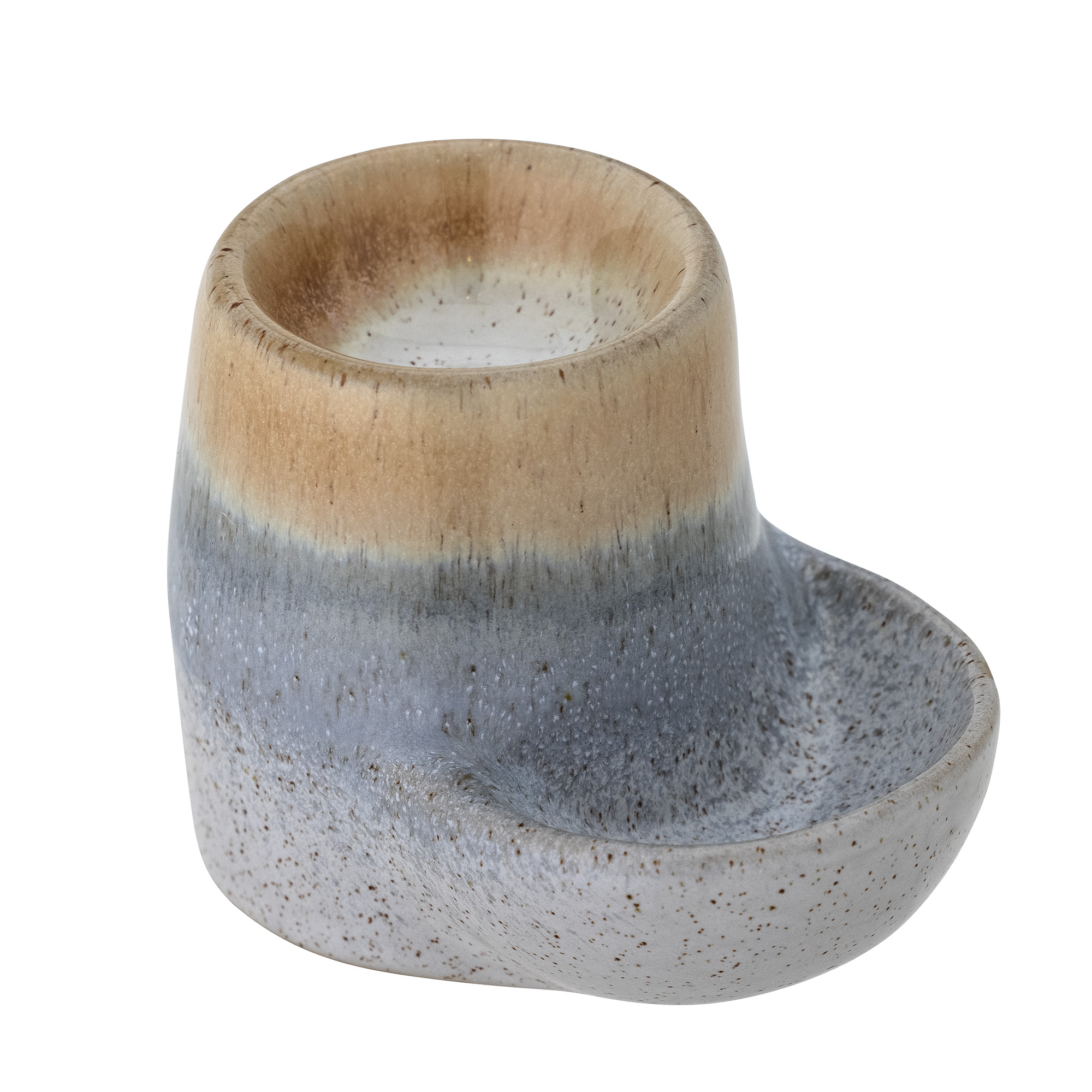Piril Egg Cup, Brown, Stoneware - Image 2