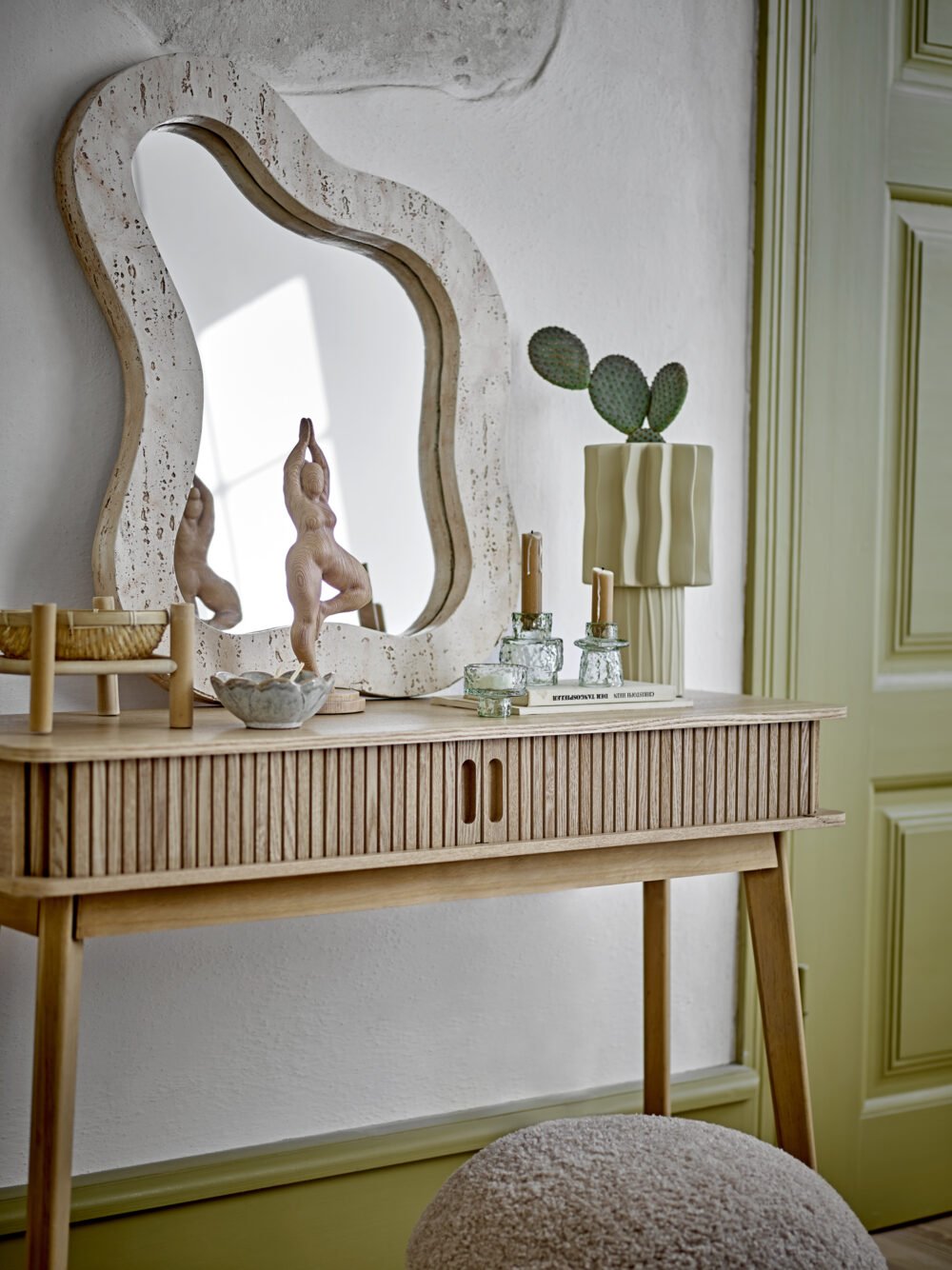 Salento Console Table, Nature, MDF - Image 5