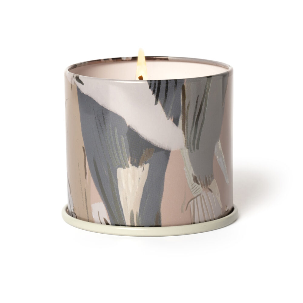 Coconut Milk Mango Vanity Tin Candle, Rose, - Image 4