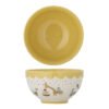 Celebrate Bowl, Yellow, Stoneware