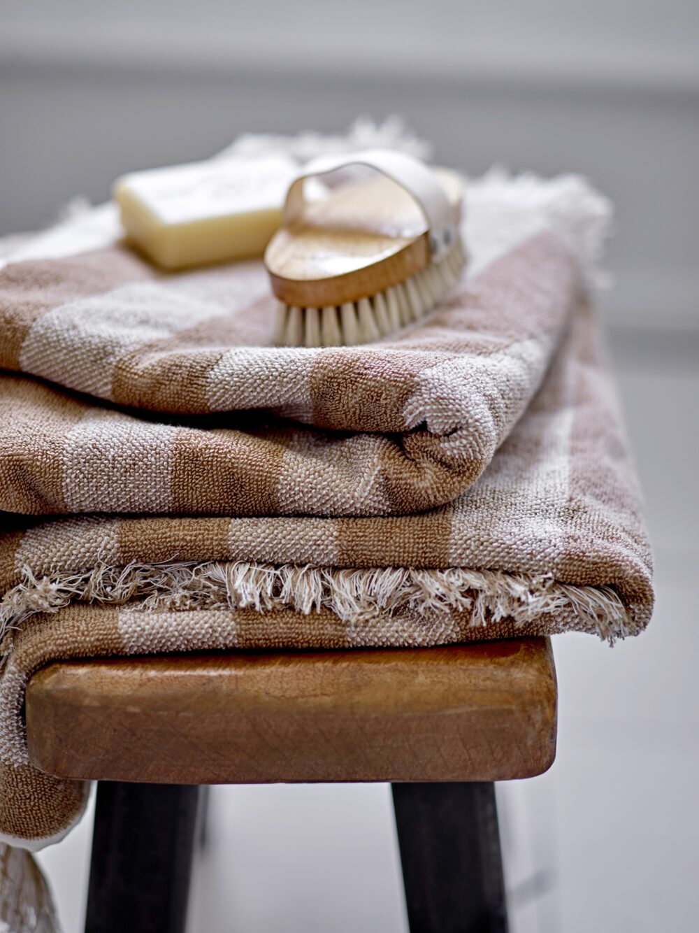 Elaia Towel, Brown, Cotton - Image 4