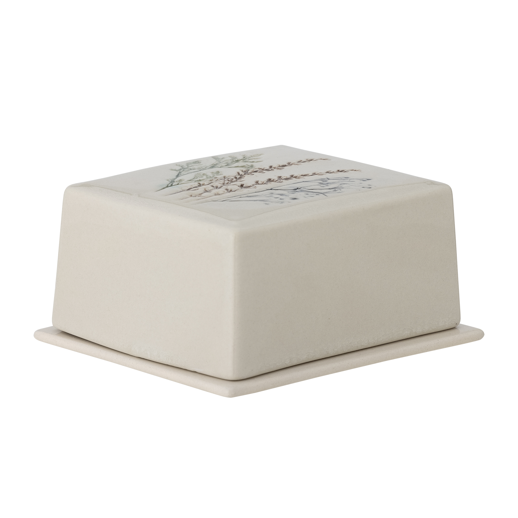 Bea Butter Box, Nature, Stoneware - Image 4