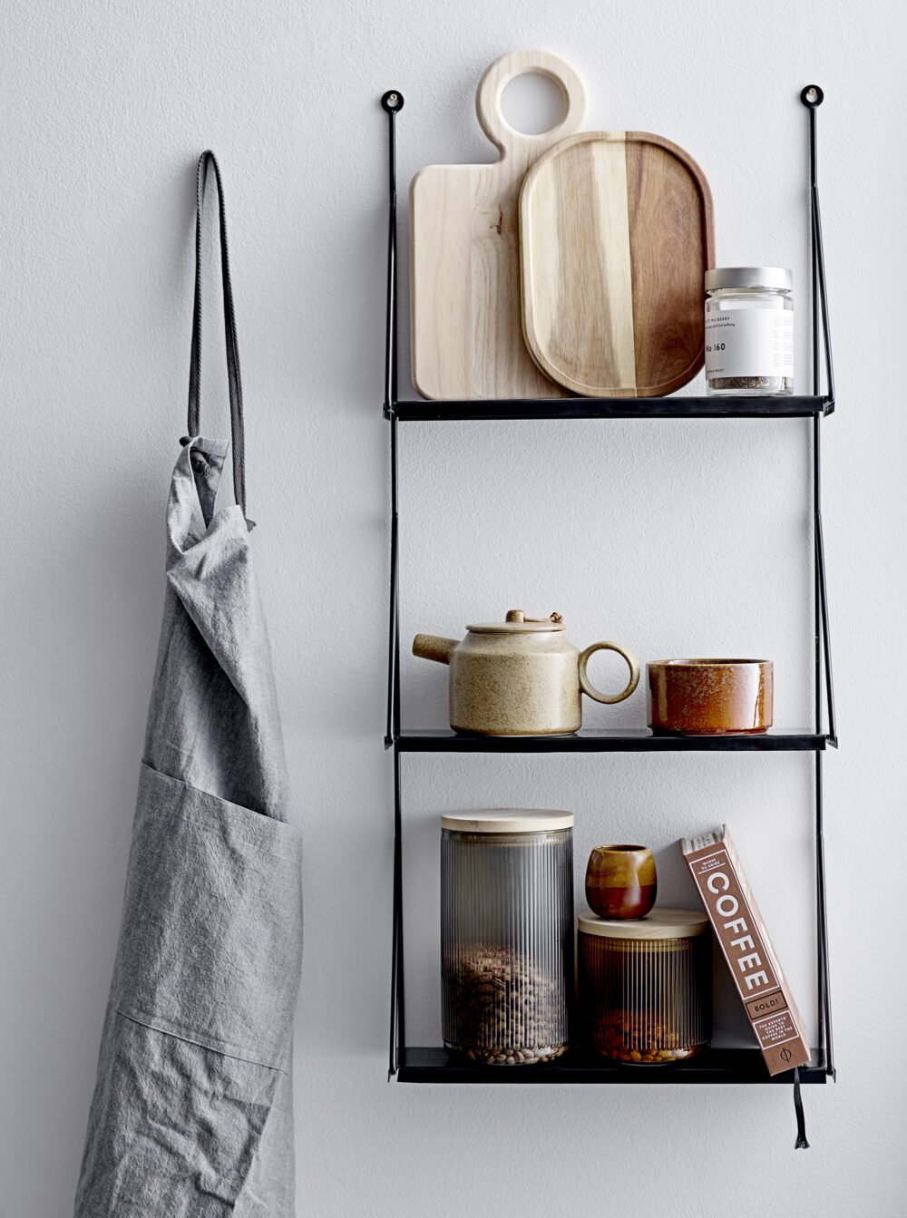 Walter Shelf, Black, Metal - Image 3