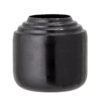 Mari Vase, Black, Metal