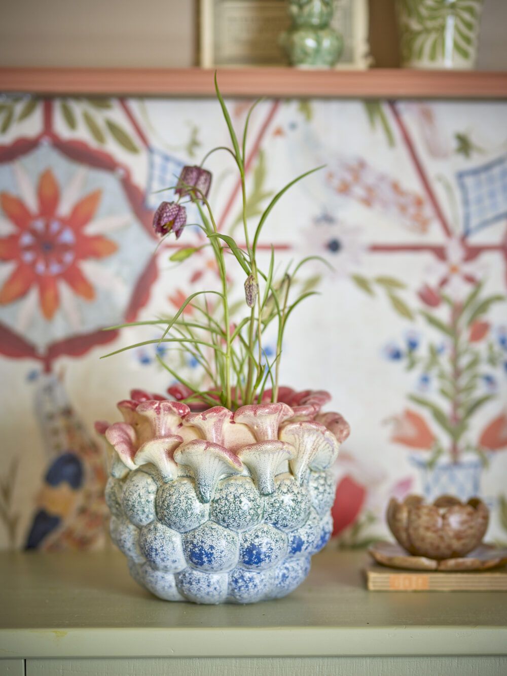 Maidan Flowerpot, Rose, Stoneware - Image 3