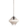 Ilua Pendant Lamp, Brown, Glass
