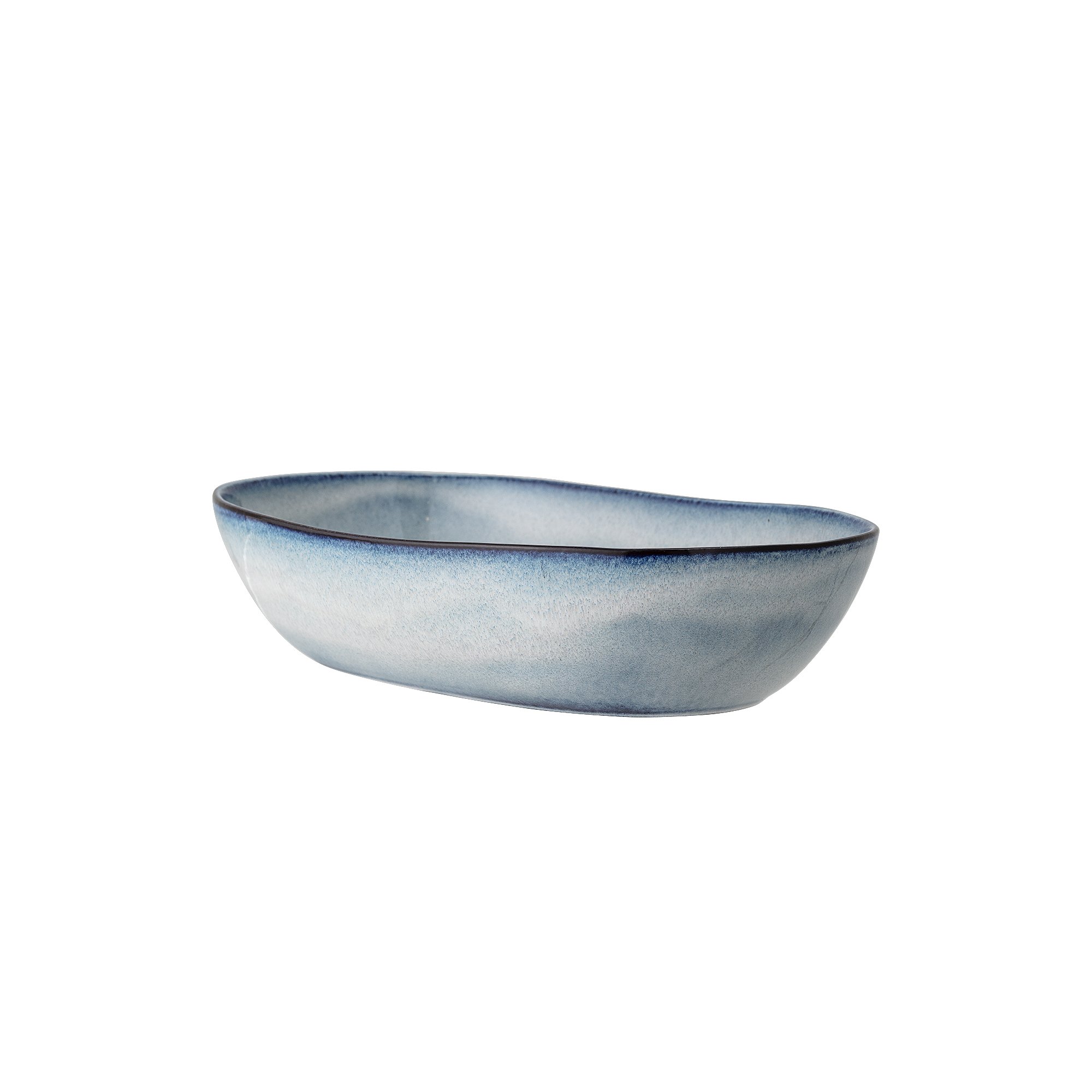 Sandrine Bowl, Blue, Stoneware - Image 3