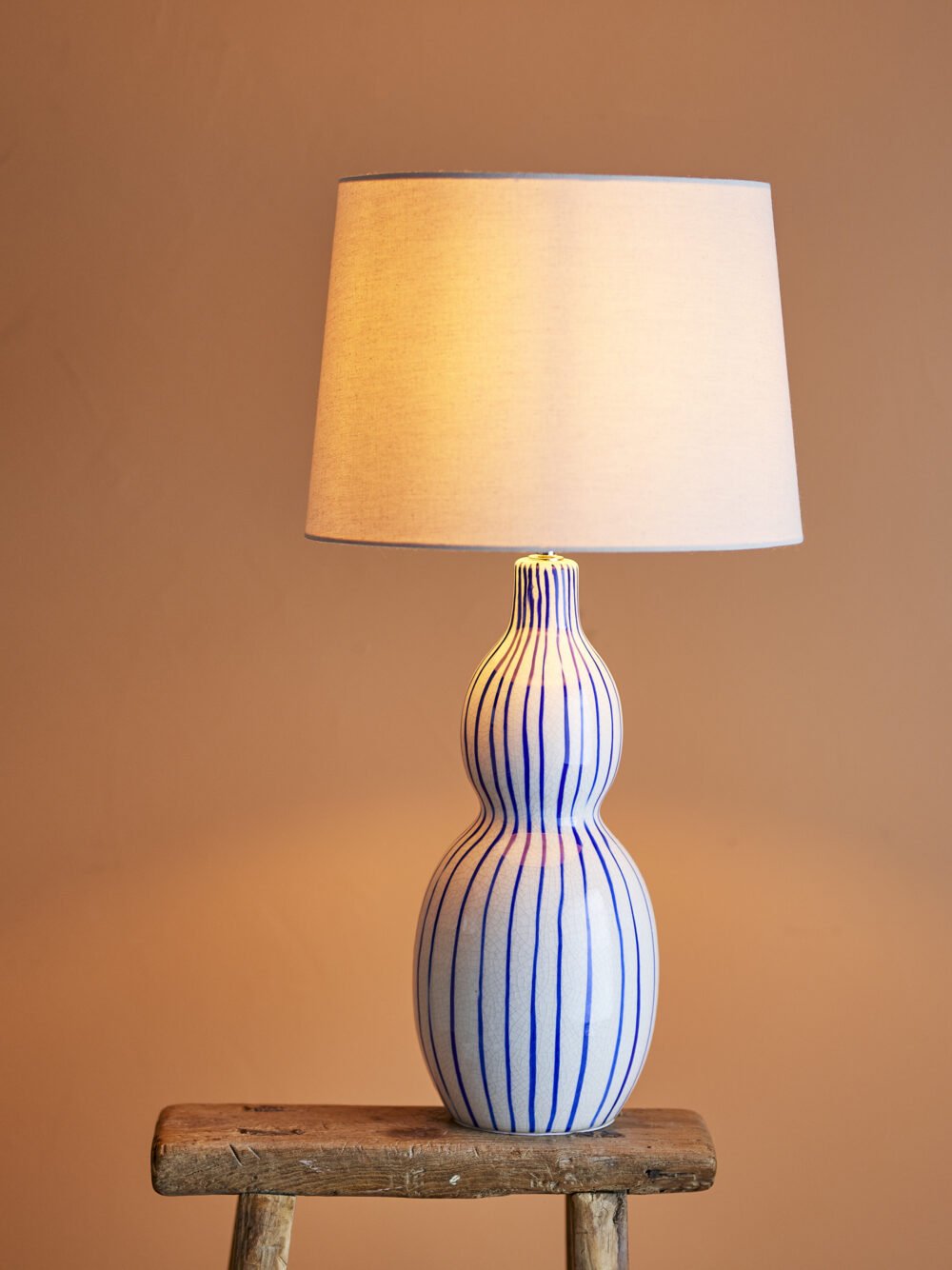 Gavisa Table lamp, Blue, Stoneware - Image 2