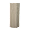 Heeira Vase, Brown, Stoneware