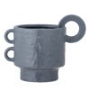 Alfine Flowerpot, Blue, Stoneware