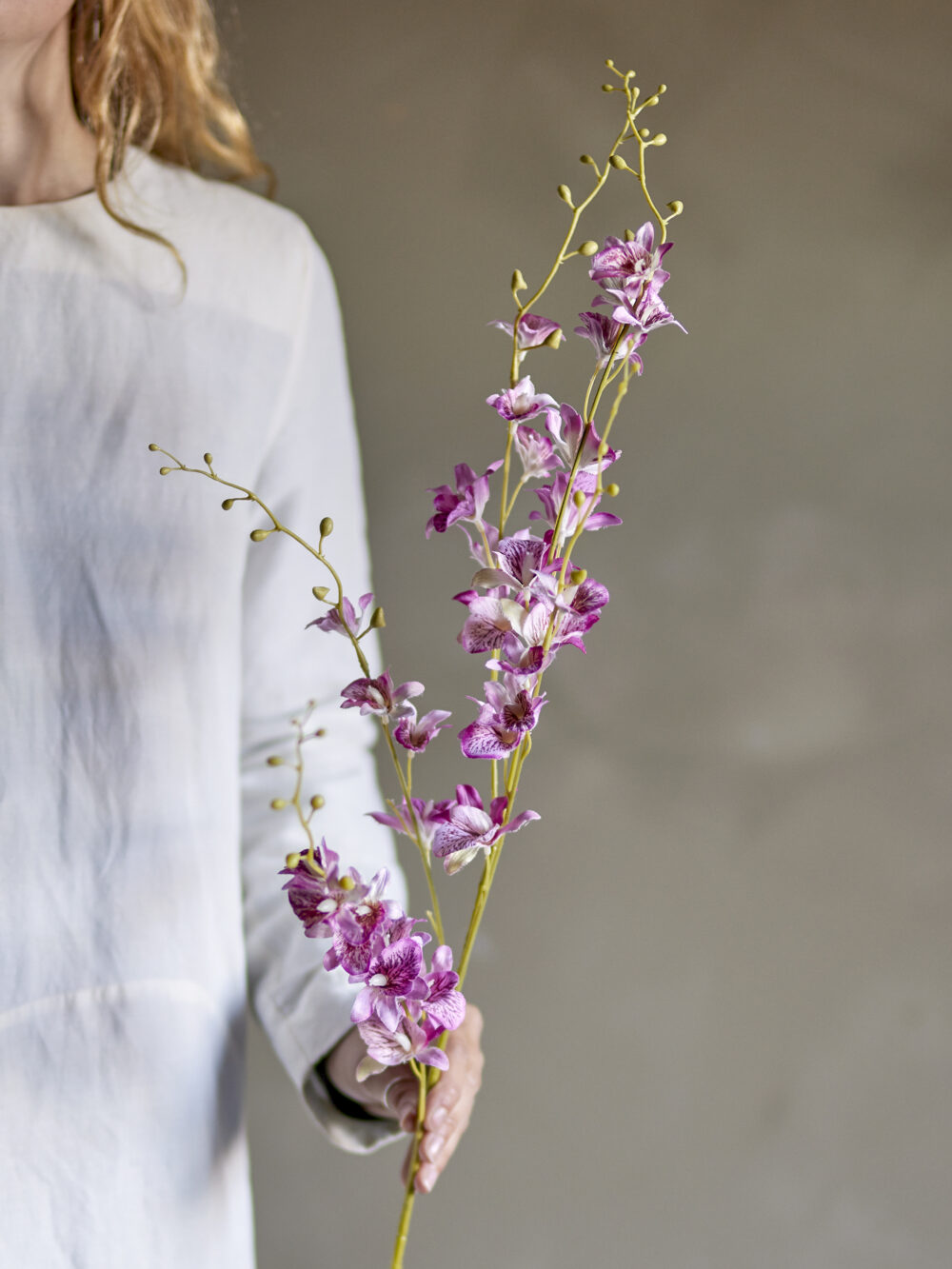 Orchid Stem, Rose, Artificial Flowers - Image 4