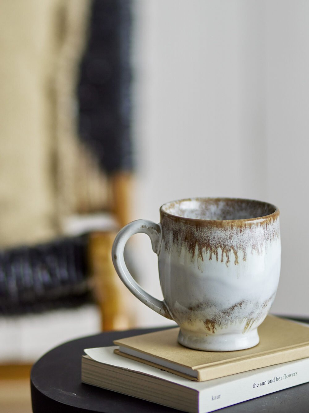 Jatoba Cup, Grey, Stoneware - Image 3