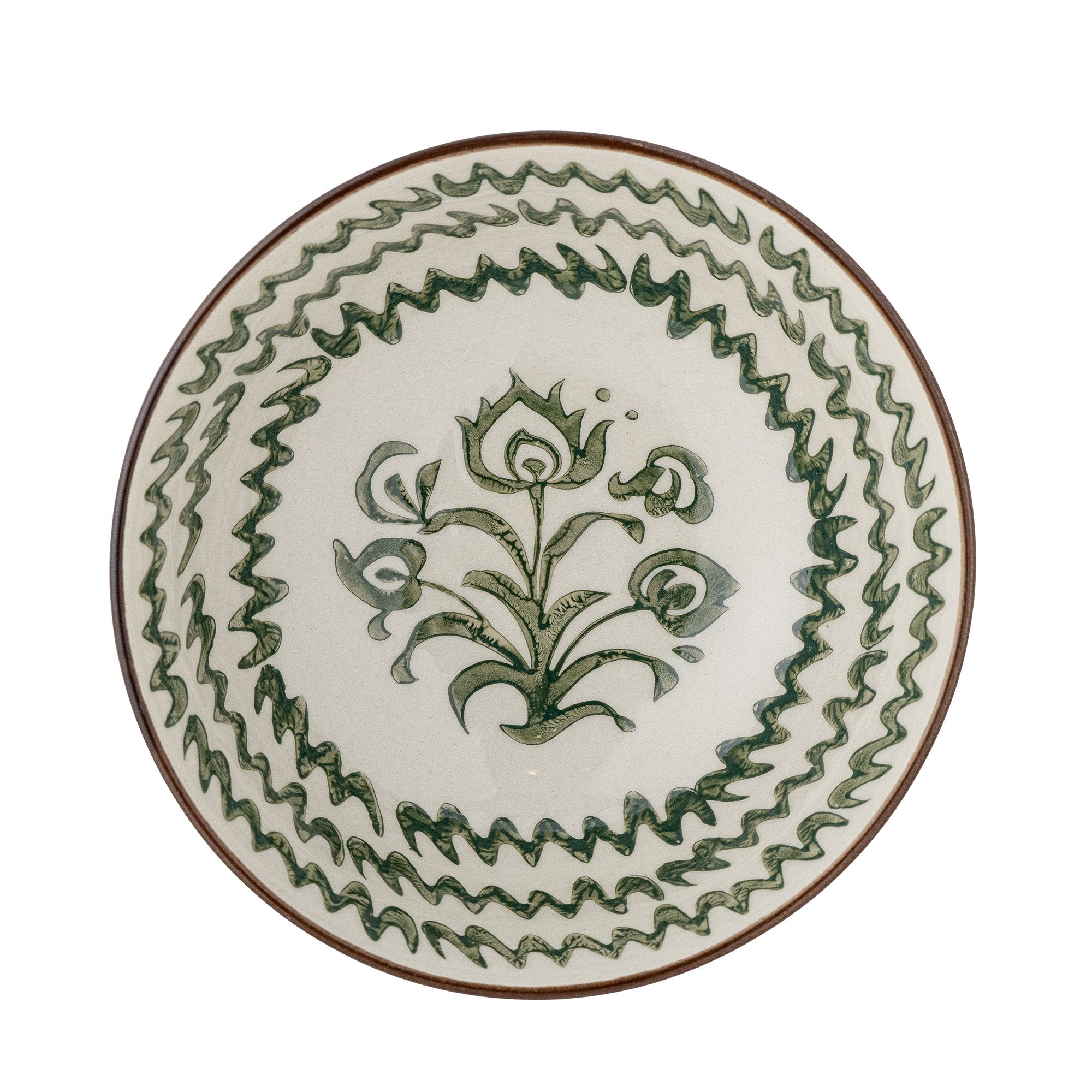 Heikki Bowl, Green, Stoneware - Image 2